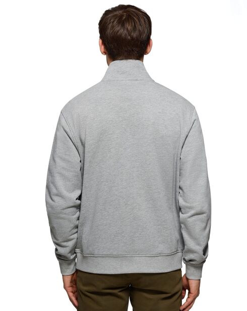 Sweat Rigby Go Neck Zipper  gris vigore