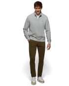 Sweat Rigby Go Neck Zipper  gris vigore