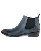 Chelsea Boots en Cuir Eloise bleues