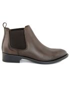 Chelsea Boots en Cuir Eloise marron