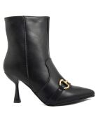 Bottines Lily noires - Talon 5.5 cm