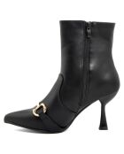 Bottines Lily noires - Talon 5.5 cm