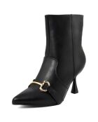 Bottines Lily noires - Talon 5.5 cm