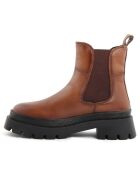 Chelsea Boots en Cuir Albane marron