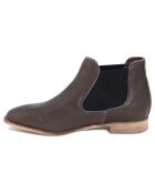 Chelsea Boots en Velours de cuir Marielle marron