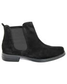 Chelsea Boots en Velours de cuir Victoire noires