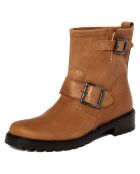 Boots en Cuir Sarra marron