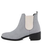 Chelsea Boots en Cuir Alizée bleues