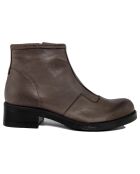 Boots en Cuir Alma marron