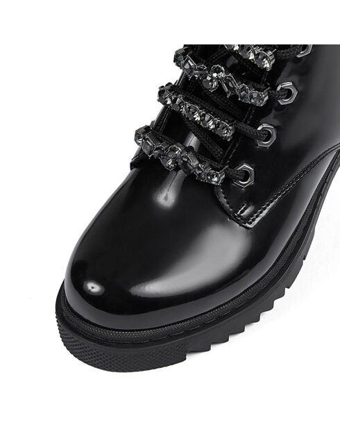 Boots Mathilde noires - Talon 5 cm