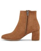 Bottines Gabrielle marron - Talon 6 cm