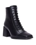 Bottines Joy noires - Talon 7 cm