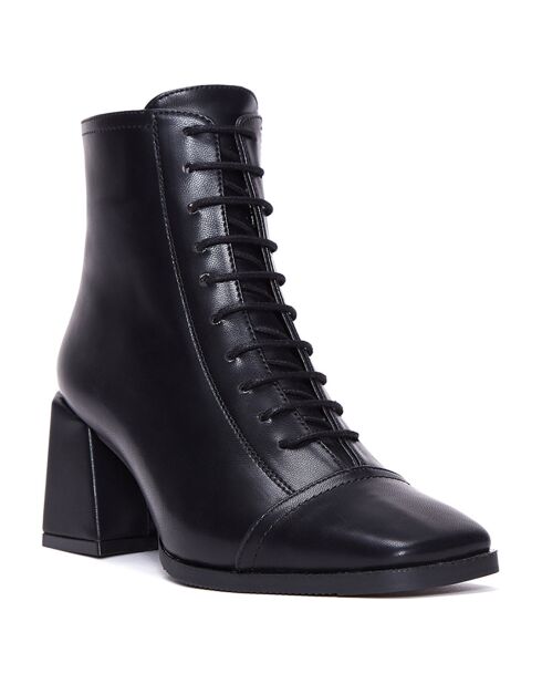 Black Joy laarzen - Hak 7 cm