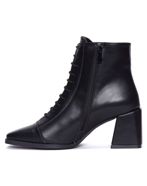 Black Joy laarzen - Hak 7 cm
