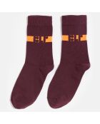 Chaussettes Belair bordeaux