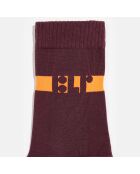 Chaussettes Belair bordeaux