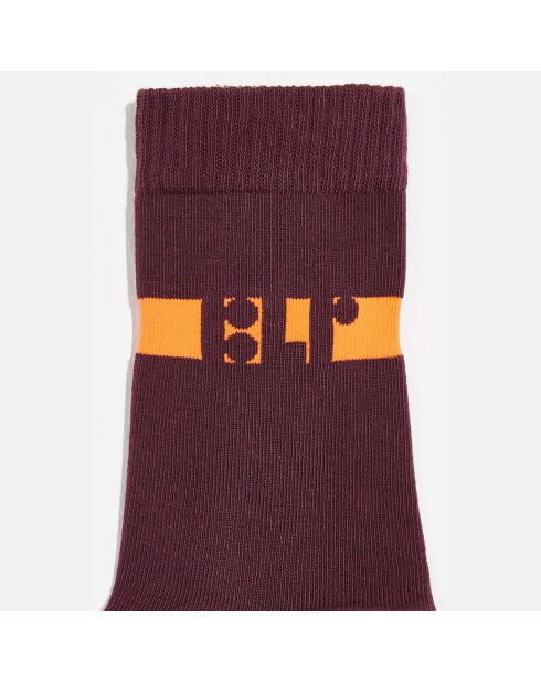 Chaussettes Belair bordeaux