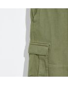 Pantalon cargo Pazy kaki