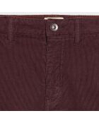 Pantalon cargo en Velours côtelé Painter marron