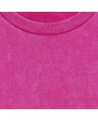 T-Shirt 100% Coton Bio Casso rose fushia