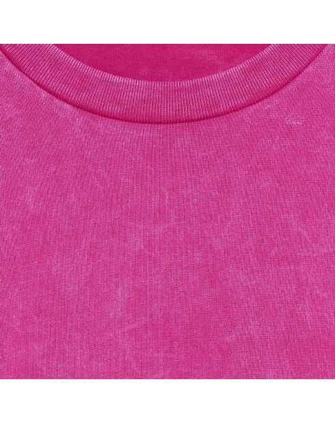 T-Shirt 100% Coton Bio Casso rose fushia