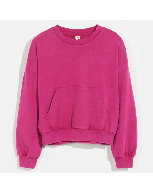 T-Shirt 100% Coton Bio Casso rose fushia