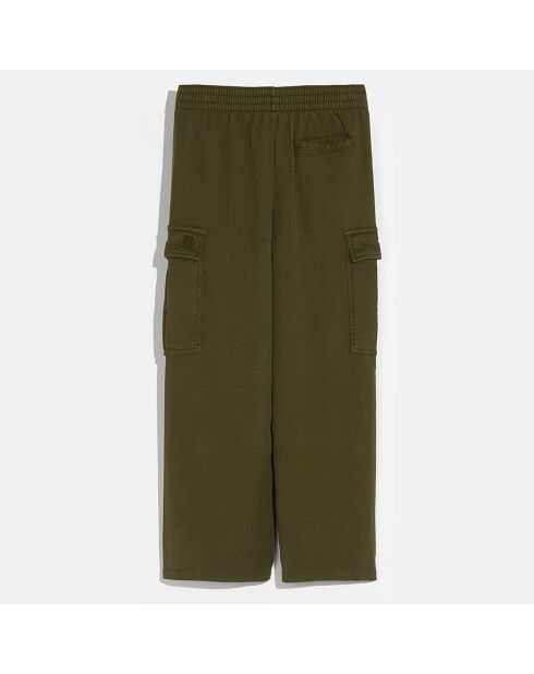 Pantalon cargo Casino vert olive