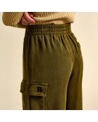 Pantalon cargo Casino vert olive