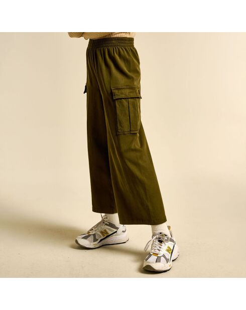 Pantalon cargo Casino vert olive