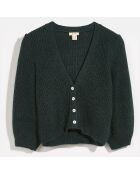 Cardigan Diogi vert foncé