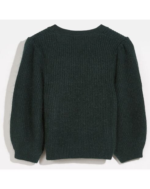 Cardigan Diogi vert foncé