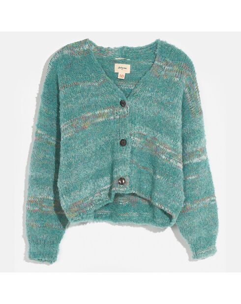 Cardigan en Laine mélangée Auffy vert