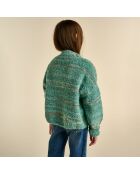 Cardigan en Laine mélangée Auffy vert