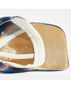 Casquette Bella tartan marine