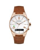 Montre Homme en Cuir marron