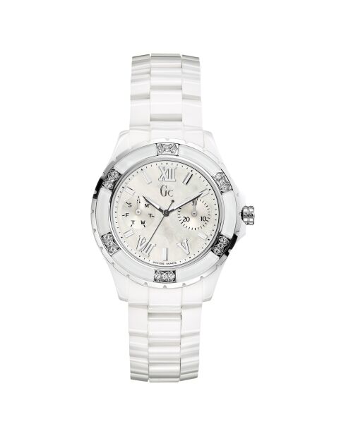 Montre Femme en Céramique blanche