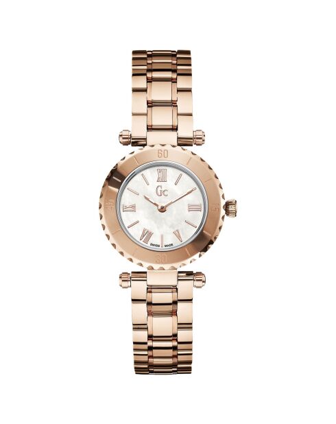 Montre Femme en Acier rose doré