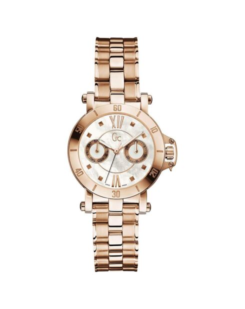 Montre Femme en Acier rose doré
