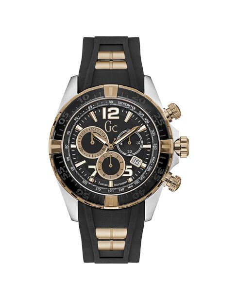 Montre Homme en Silicone noire