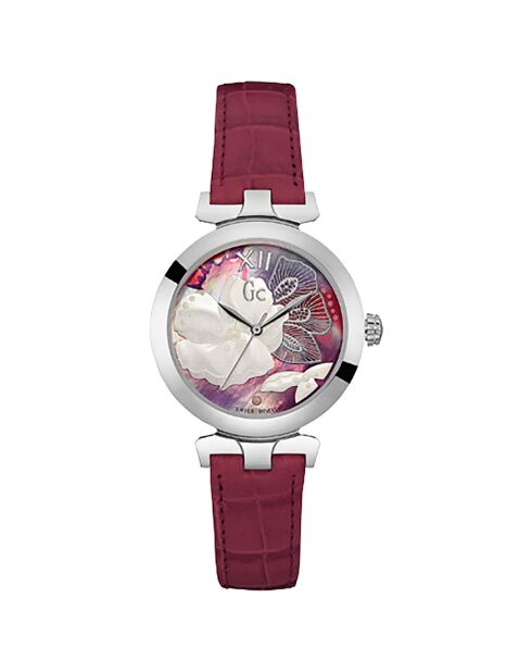 Montre Femme en Cuir rose
