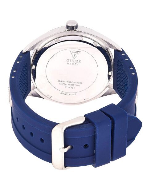 Montre Homme en Silicone bleue