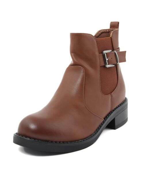 Boots Noa marron