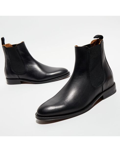 Chelsea Boots en Cuir noires