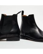 Chelsea Boots en Cuir noires