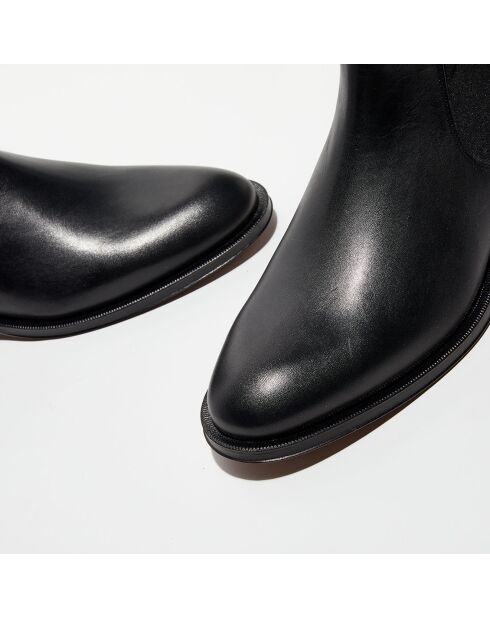 Chelsea Boots en Cuir noires