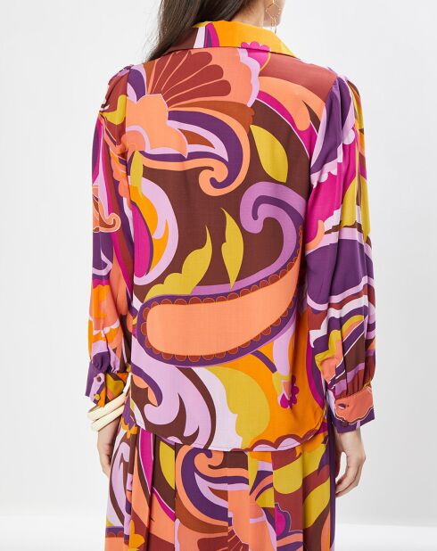Chemise Alaia psyché multicolore