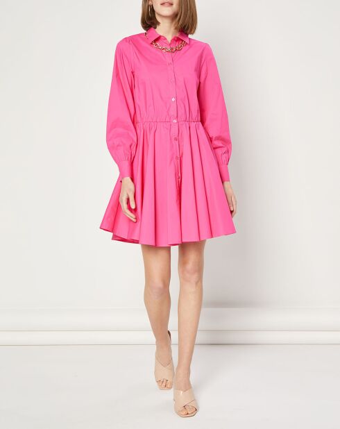 Copal Fushia-Hemdkleid