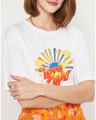 T-Shirt Love Is All blanc