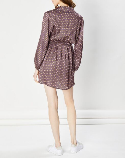 Robe Shend imprimée violette