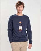 Sweat Harry Dog bleu marine